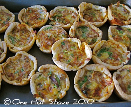 One Hot Stove: A farewell to 2010, with mini quiches