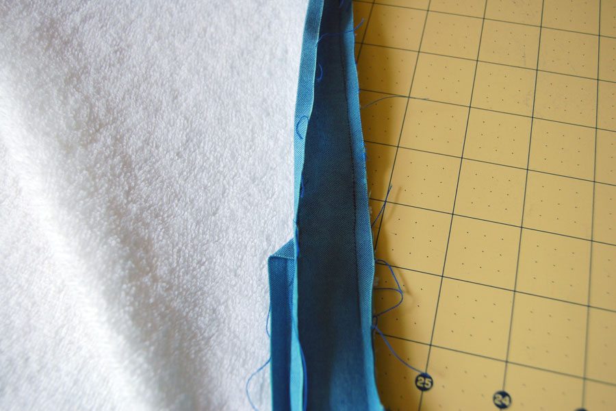 Sew to Speak How To Attach Bias Tape (with mitered corners)