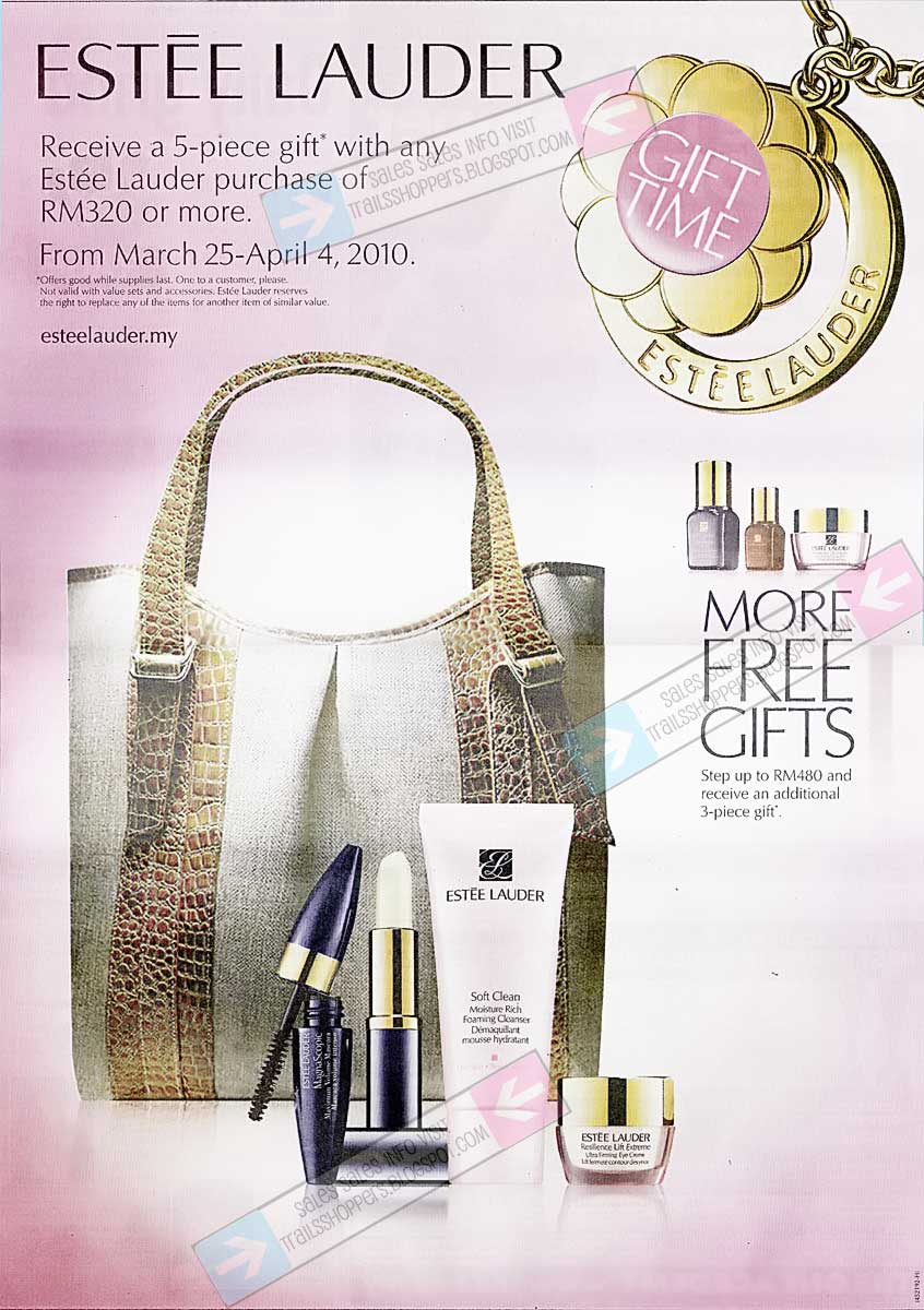 When does estee lauder christmas offer gift with purchase