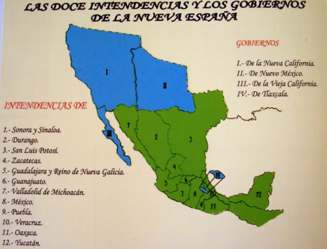 JesusMexicano: NUEVA ESPAÑA EN EL SIGLO XVIII
