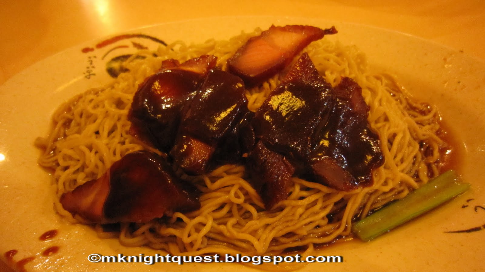 MKnight Dinner At Kuching Hong Kong Noodle House At Padungan