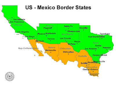 border states mexico mexican state texas map baja coahuila 2010 california bishops summit meeting united across gulf concerns unaccompanied children