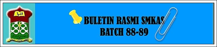 BULETIN RASMI ALUMNI SMKAS - KELAS 88-89