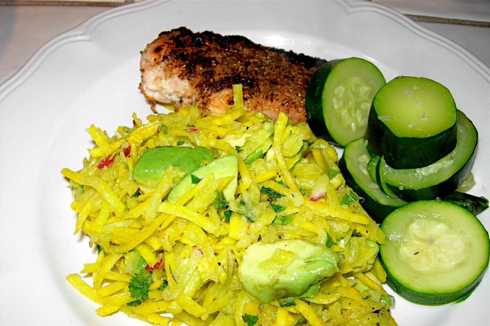 CFSCC presents EAT THIS! Beet, Jicama & Avocado Salad