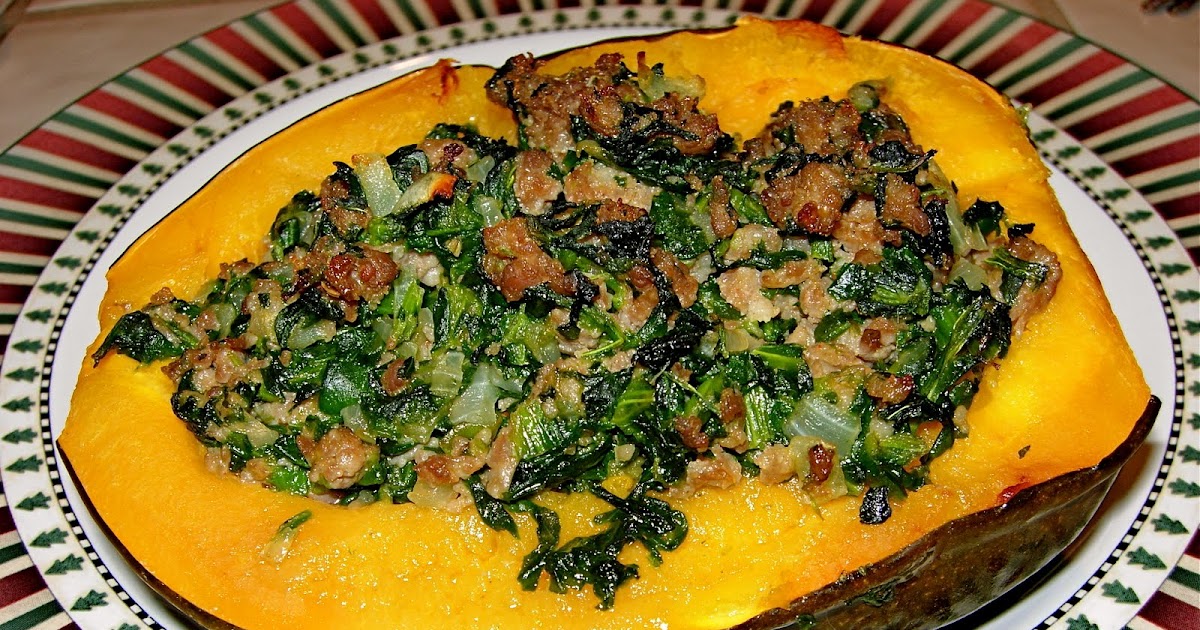 CFSCC presents: EAT THIS!: Acorn Squash Stuffed with Spinach & Sausage