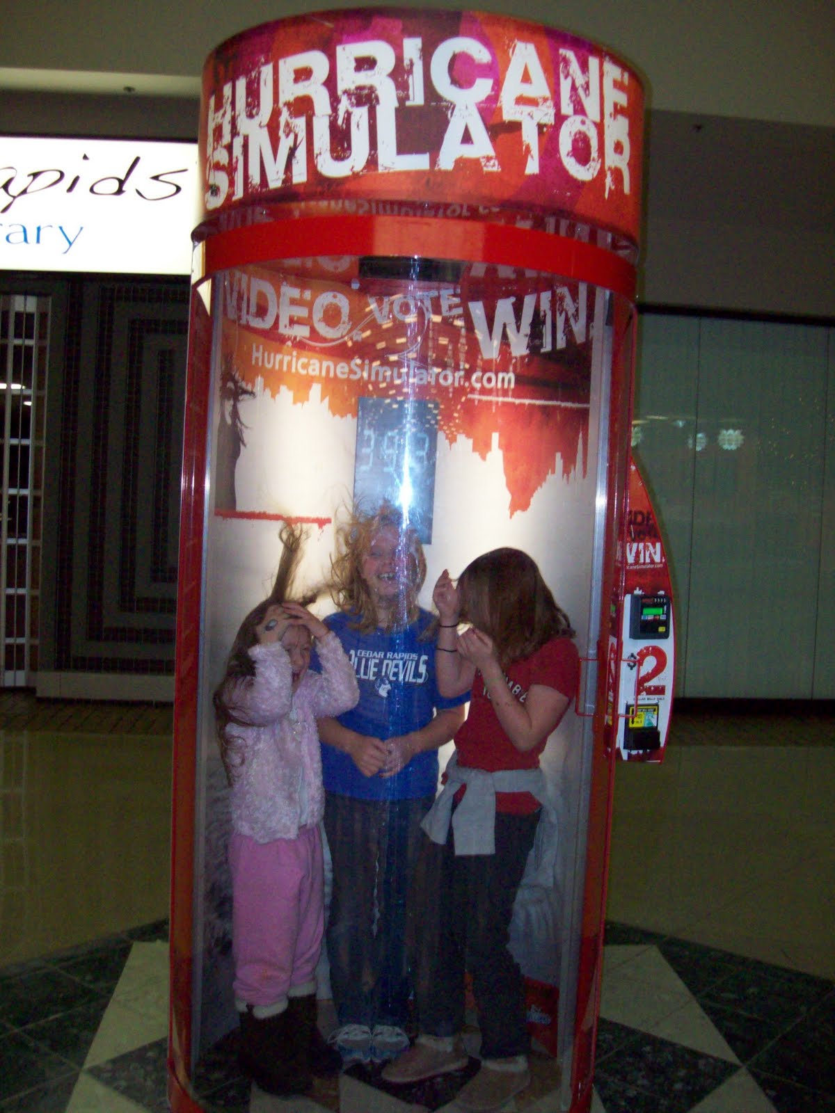 Hurricane Simulator Ride Ava's Awesome Blog: In the Hurricane Simulator