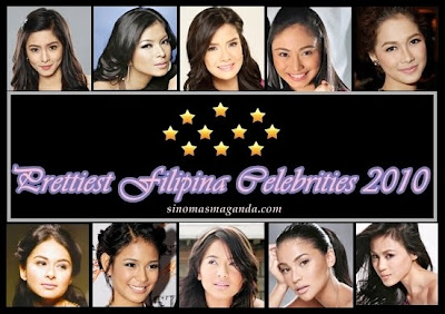 Prettiest Filipina Celebrities 2010