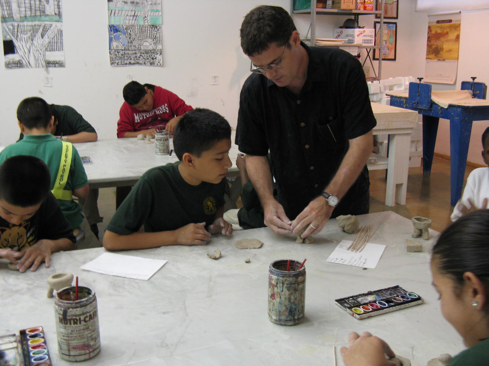 discovery through art Piney Point Elementary May 2010