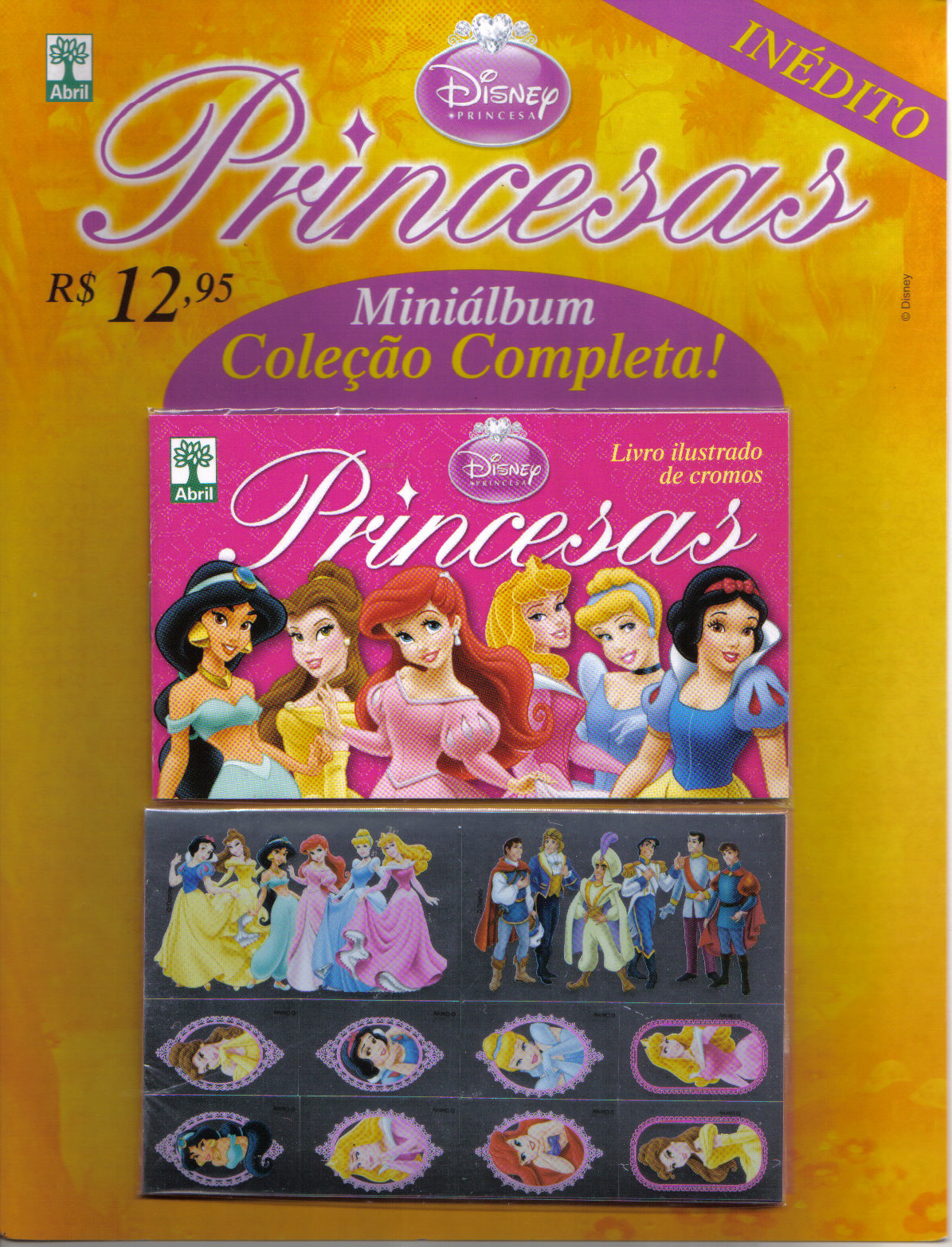 UNIVERSO DISNEY: “Disney Princesas – Miniálbum Coleção Completa!”