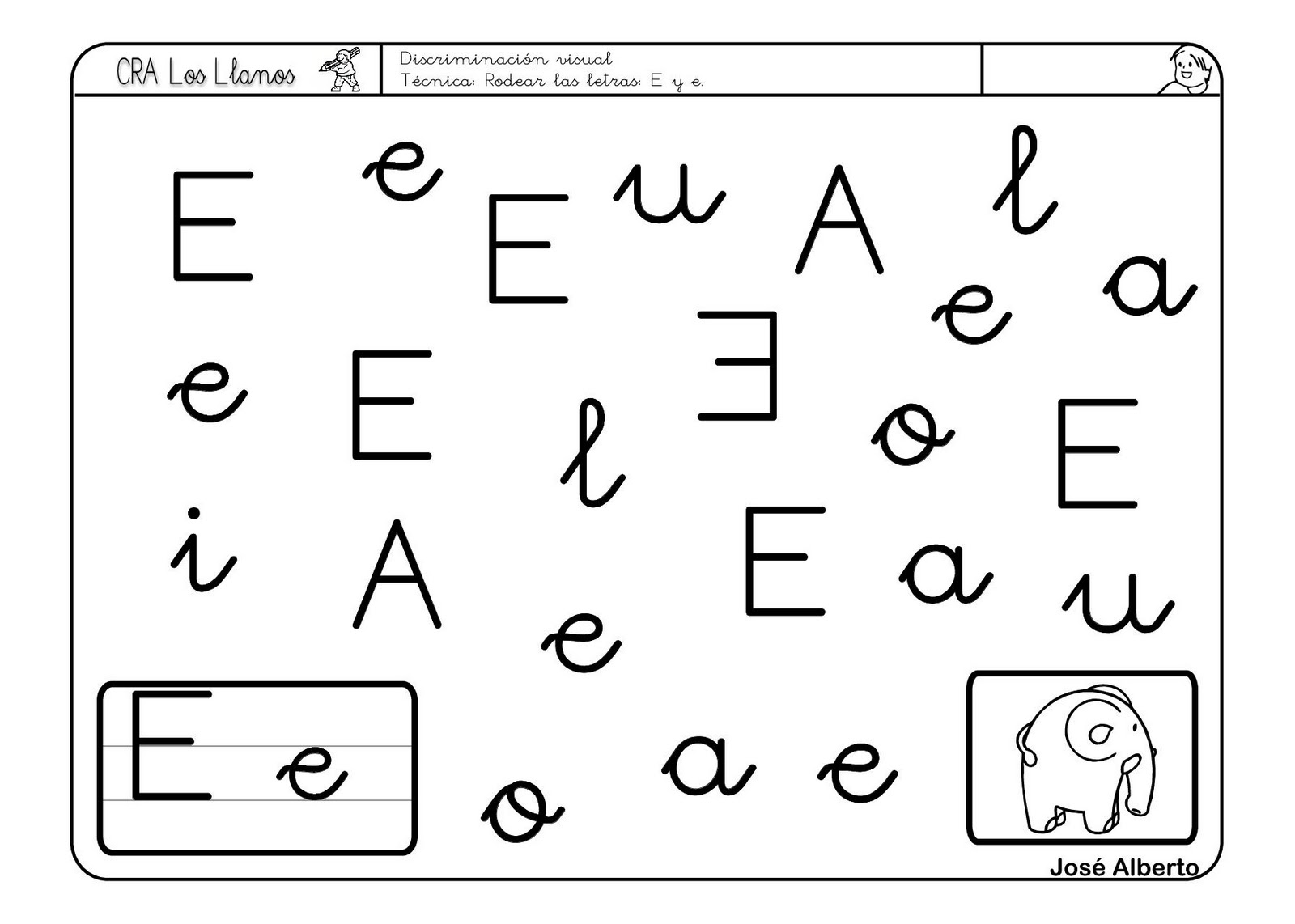 A BIT IN SPANISH, A BIT IN ENGLISH La E