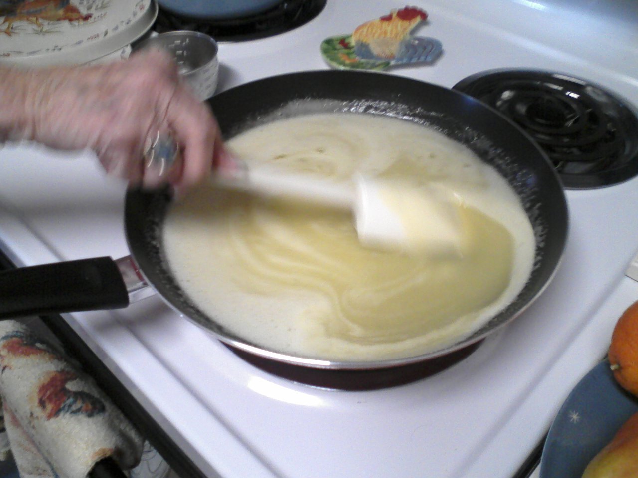 The South Padre Island Flip Flop Foodie MOM'S SWEET STIRRED CUSTARD