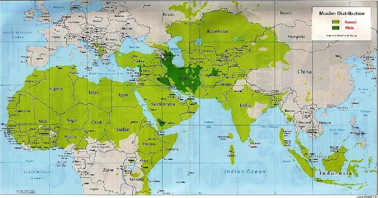 Sunni and Shiite/Shia Distribution