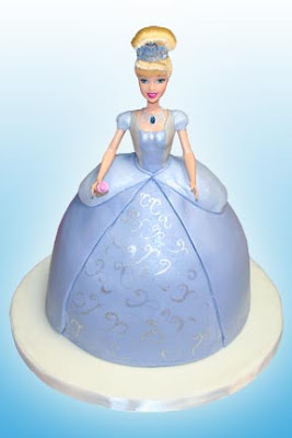 Send Birthday Cake on This Princess Barbie Birthday Cake I Made For My Daughter S Birthday