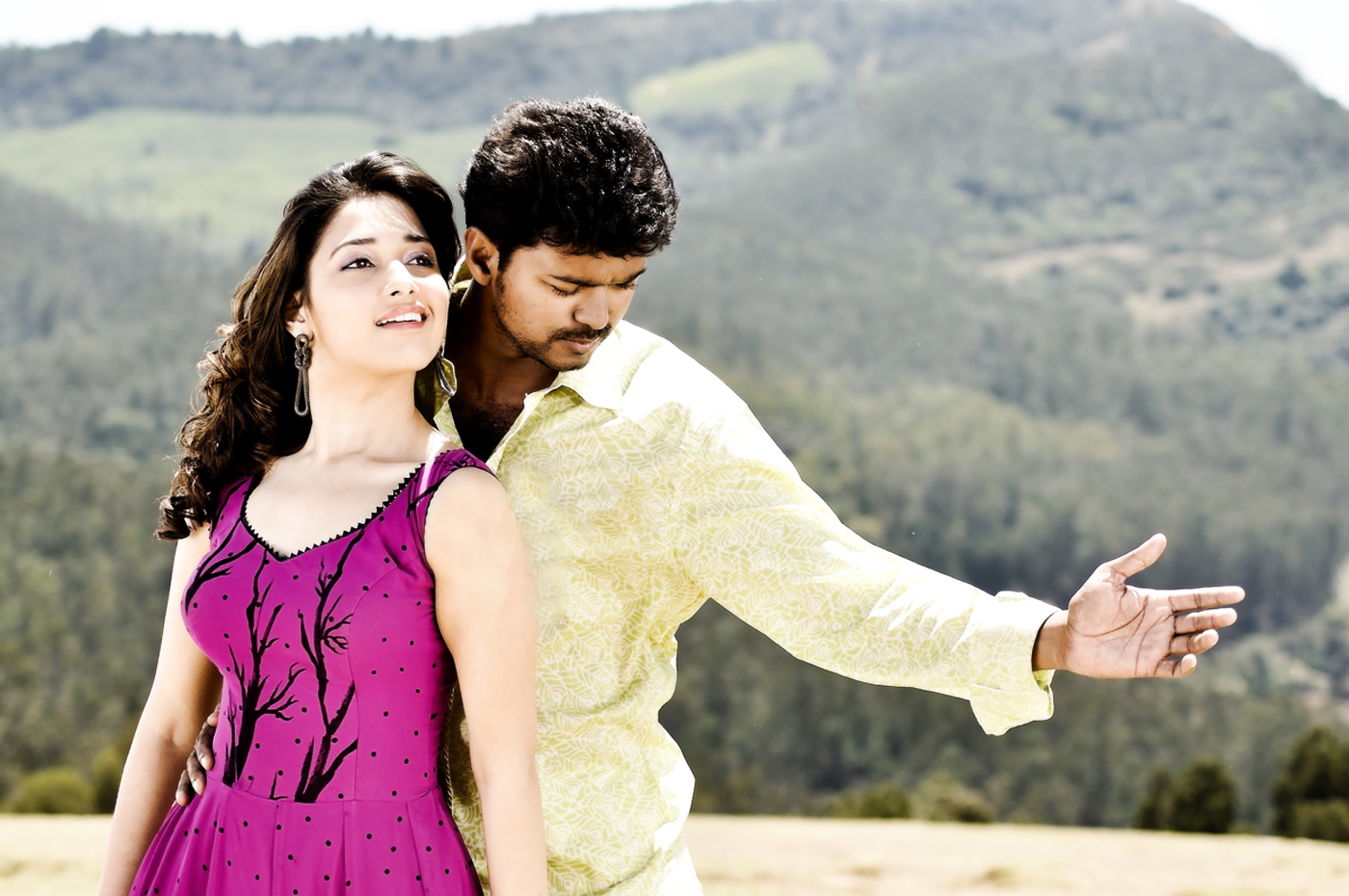 Image result for tamanna with Vijay