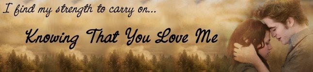 Knowing That You Love Me