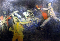 1999 - 2009: Gemäldezyklus Rock On Canvas