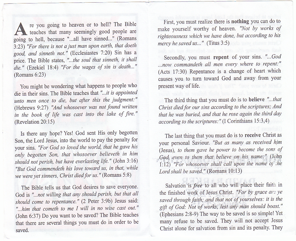 Religious Tracts And Pamphlets: London Break