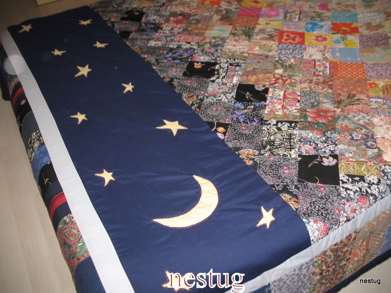 nestug GÜNDÜZGECE PATCHWORK YATAK ÖRTÜSÜ