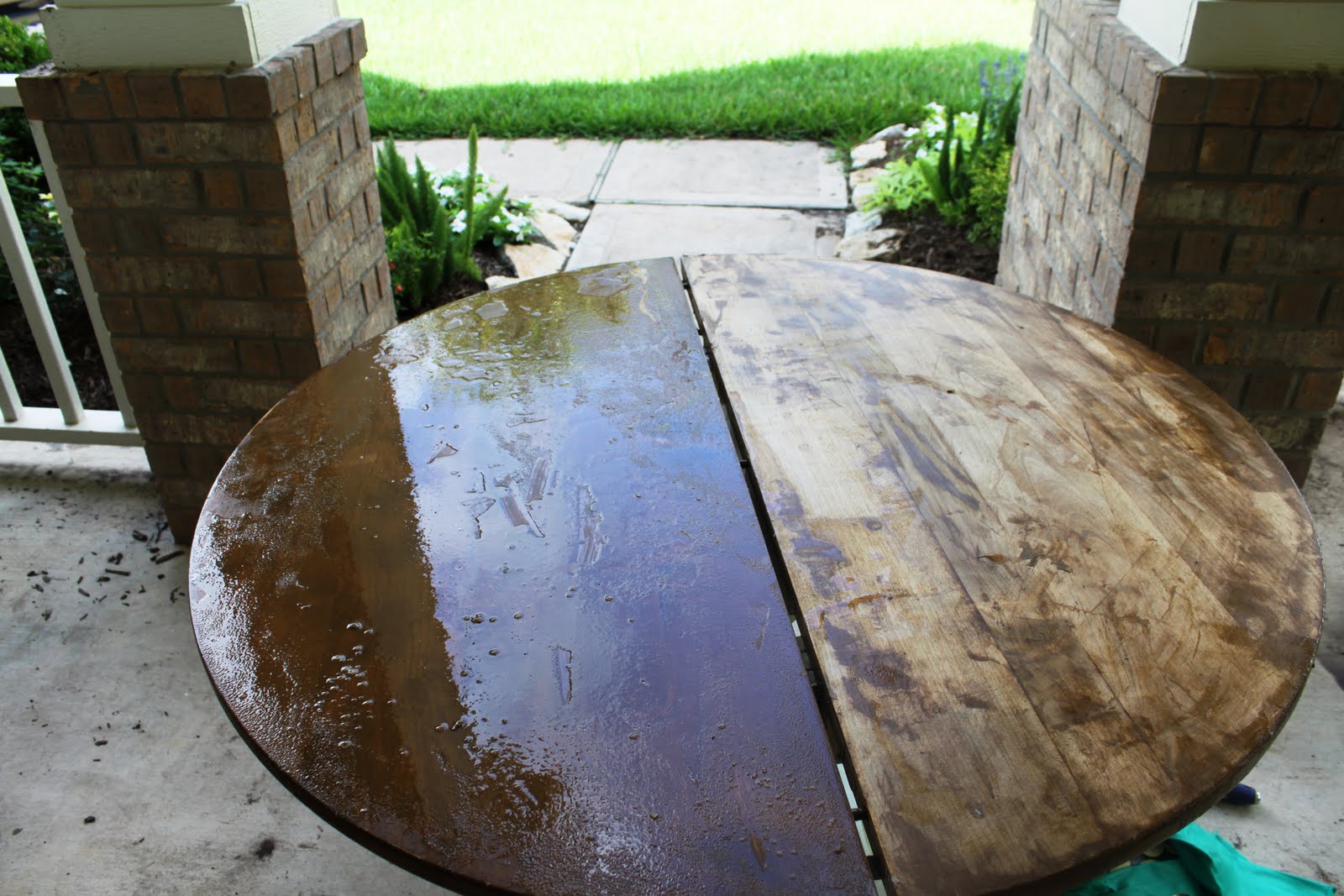 SEM Interiors : it's time to strip...the varnish off the antique table