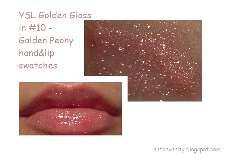 YSL Golden Gloss Shimmering Lip Gloss Review