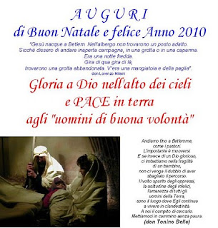 ASSOCIAZIONE SARDA TRAPIANTI: AUGURI DI UN SANTO NATALE E FELICE ANNO 2010