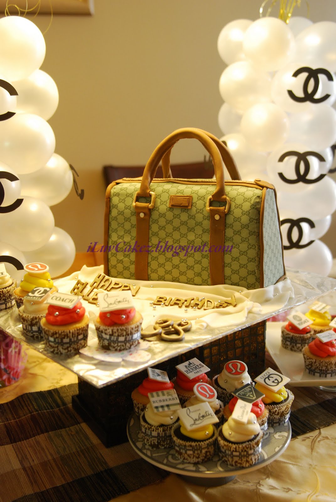 iLuv Cakez Gucci Bag Cake (Ellen's 38th Birthday Cake)