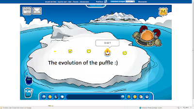 Sam Gamer De Club Penguin: L'évolution du puffle jaune :)