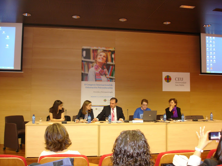 II CONGRESO INTERNACIONAL DE ORIENTACIÓN PSICOEDUCATIVA. Madrid, 11 y 12 de junio de 2010