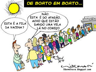 LIBERATINEWS: Charge do dia 17 de janeiro - Fila do boato
