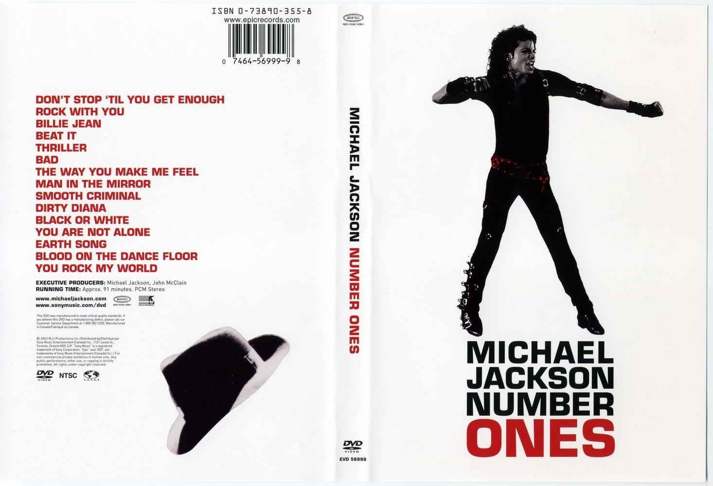 Michael+Jackson+Number+Ones+DVD