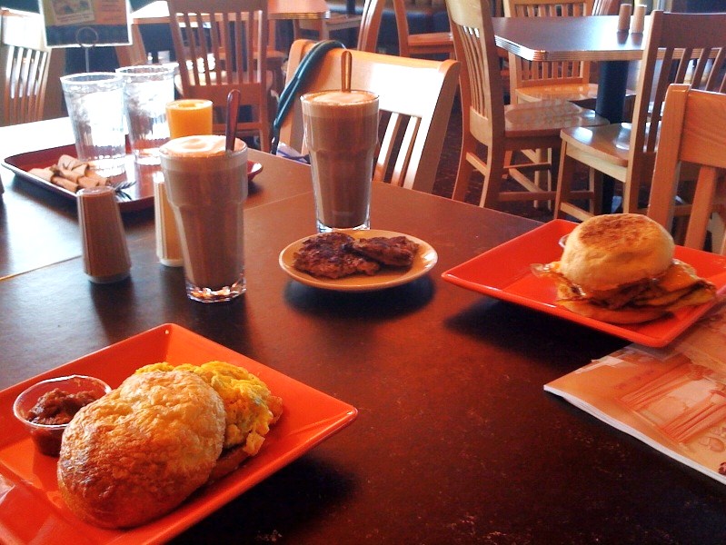 Desperately Creative Coffee Shop Breakfast