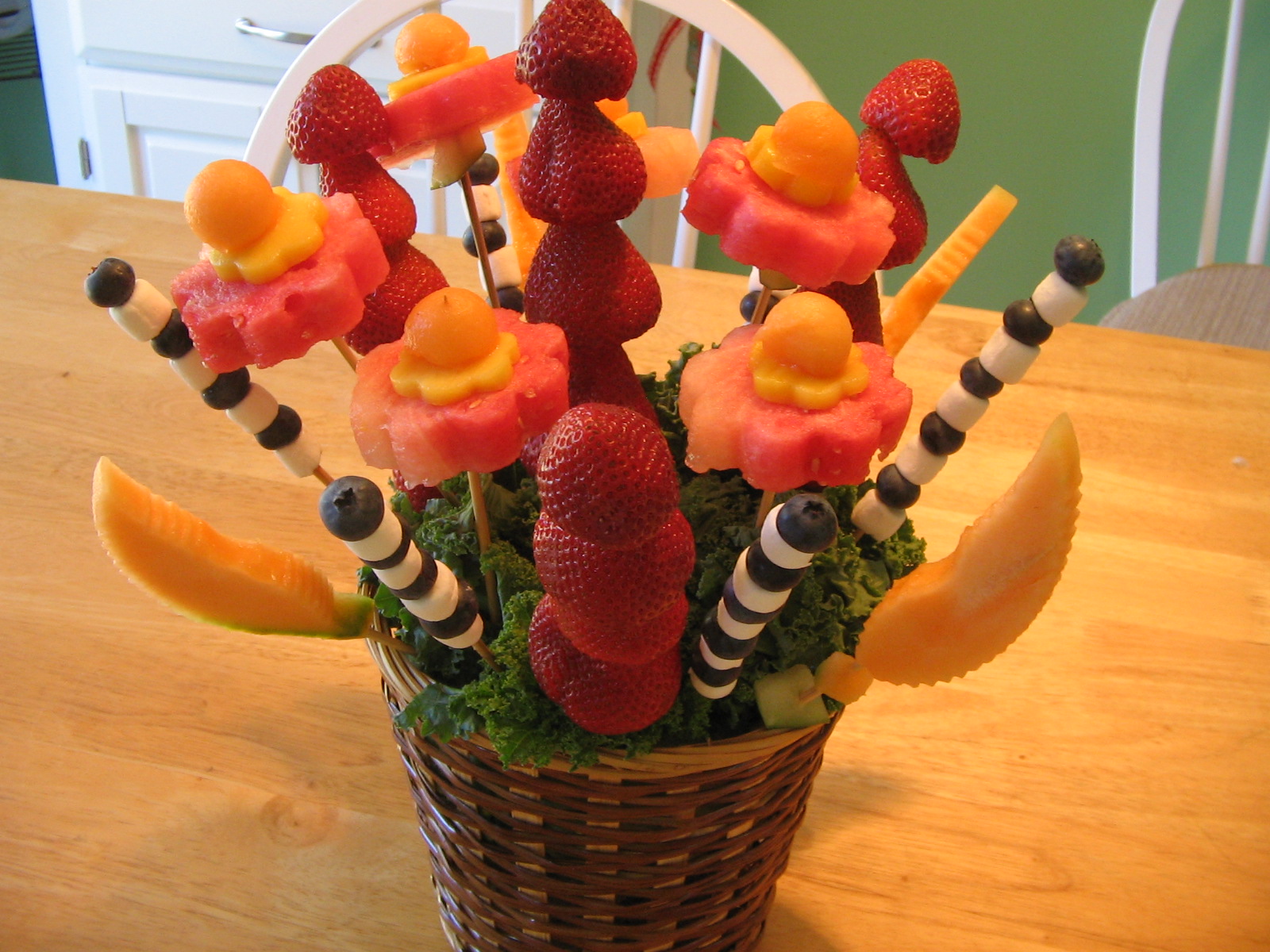 Angel Pond Cottage Edible Fruit Arrangements!