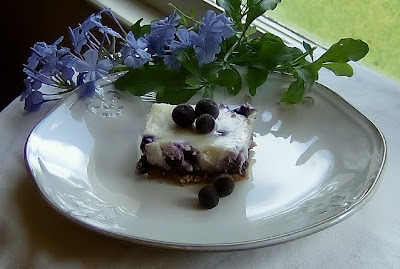 Blueberry Cheesecake Bars | Ms. enPlace