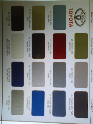 Color 1c1 тойота