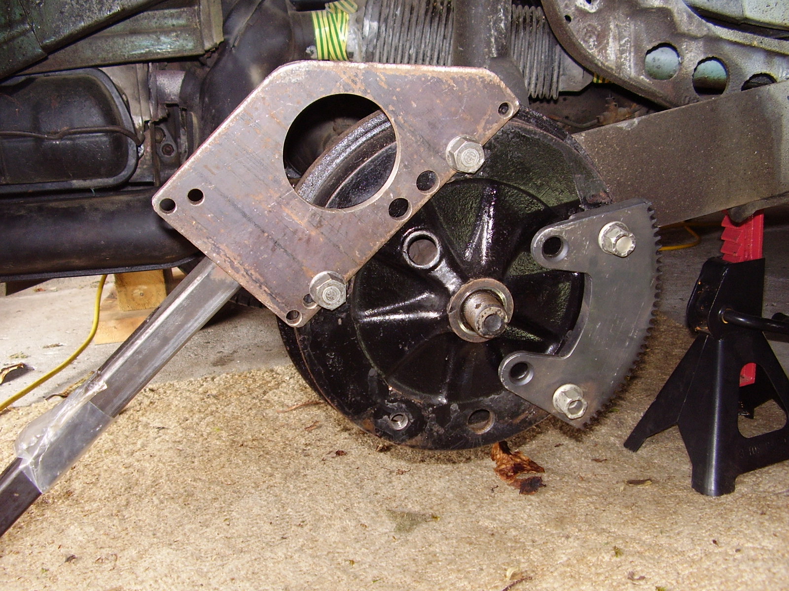 1966 Classic Volkswagen Beetle 1300 Replaced VW Beetle rear axle seal