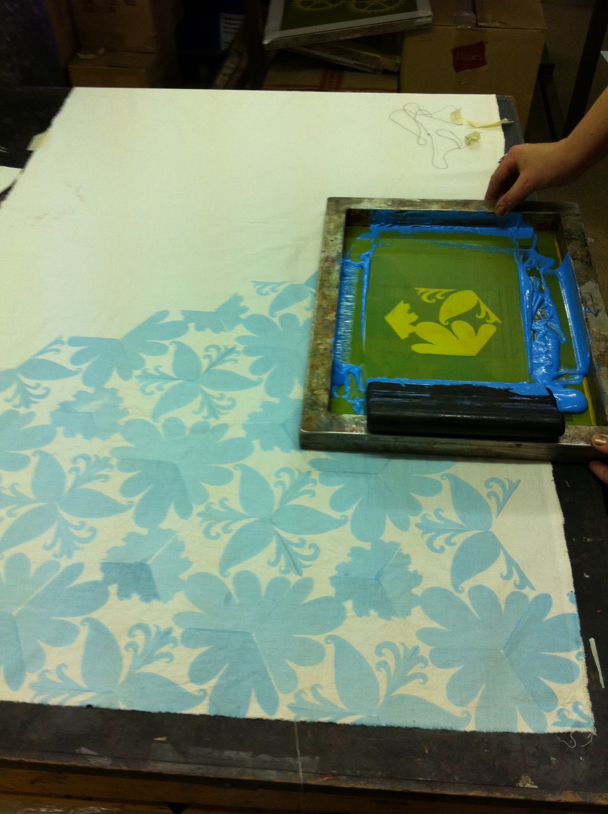 Silk Screen Printing Course 3rd Week