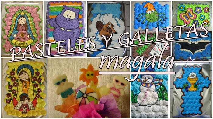 Pasteles y Galletas Decoradas "Magala"