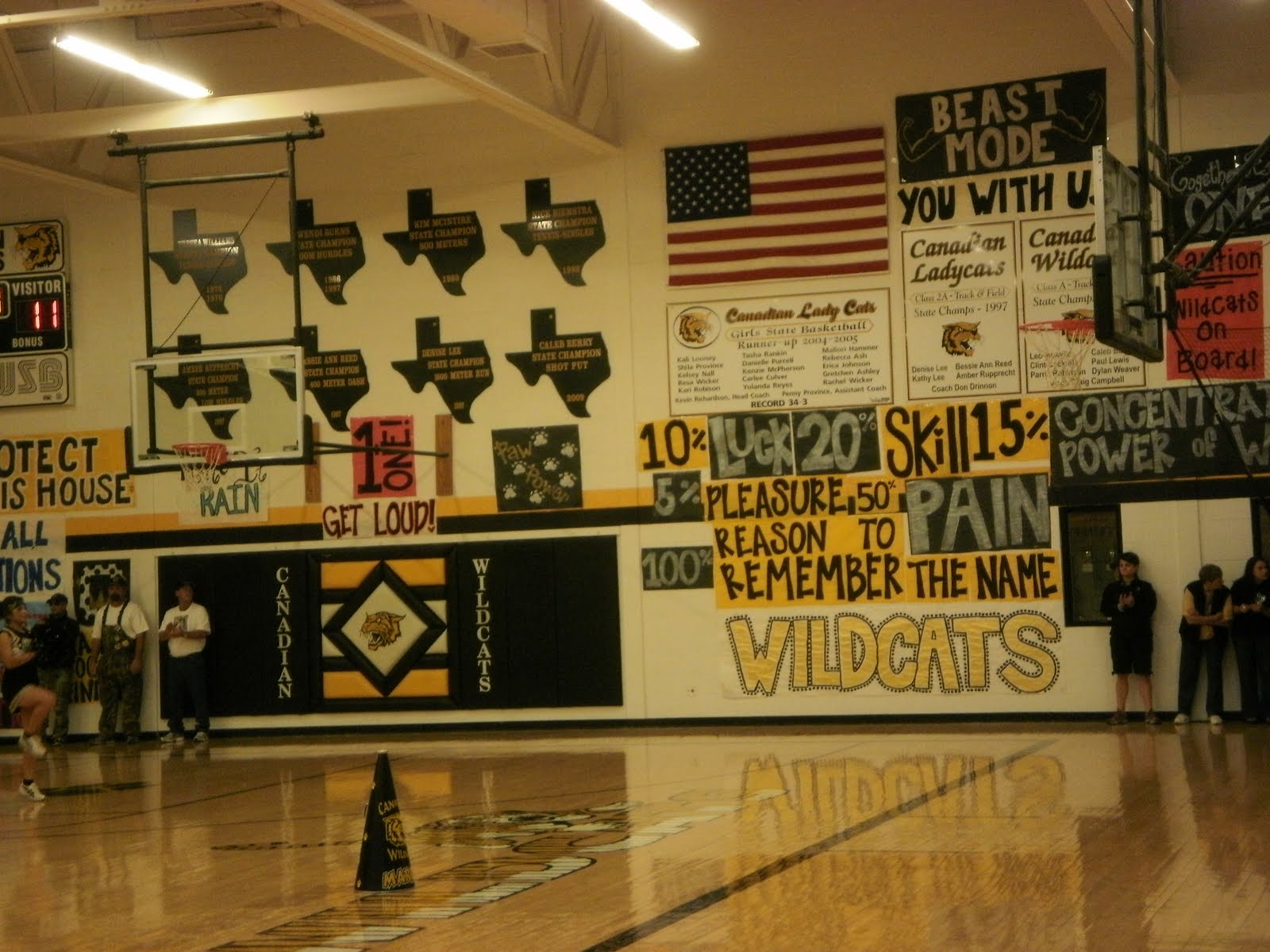 Notes and Musings the Canadian Wildcats, the top ranked 1A team in Texas