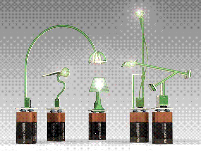 Cabinet Lighting Lamps. Table Lamp Power. Furniture Battery Design Plating.