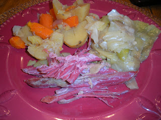 Old Stone Walls: Crockpot Corned Beef & Cabbage