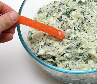 Hot spinach dip