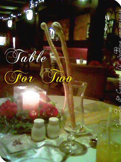 A Romantic Table for Two