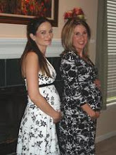 Lindsay and I on her Birthday. (Both Pregnant) I was about 4 months pregnant.