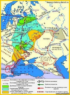 Карта русских земель