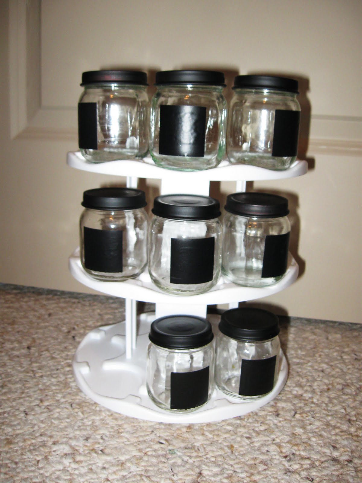 Baby food jar repurpose project...