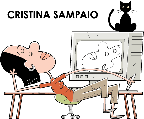 Funny Motivators: Entrevista a Cristina Sampaio - Cartoonista