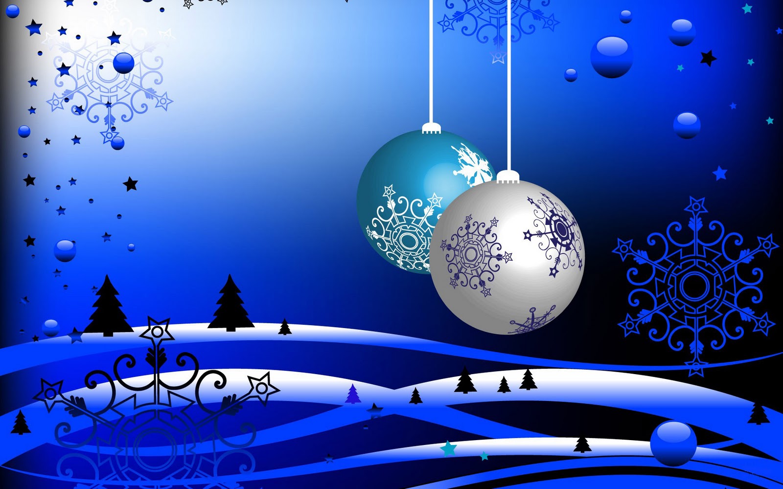 Christmas Night Wallpaper