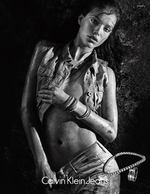 lesley davies jewellery. Calvin Klein Jeans Watches & Jewelry S/S 2010 Ad - Emily DiDonato & Sean 