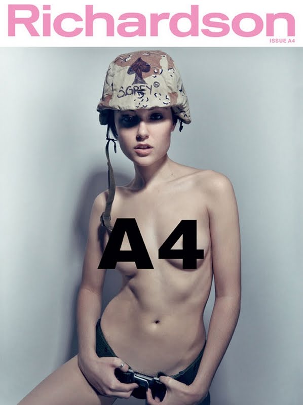Richardson Magazine #4 2010 Covers - Sasha Grey by Glen Luchford