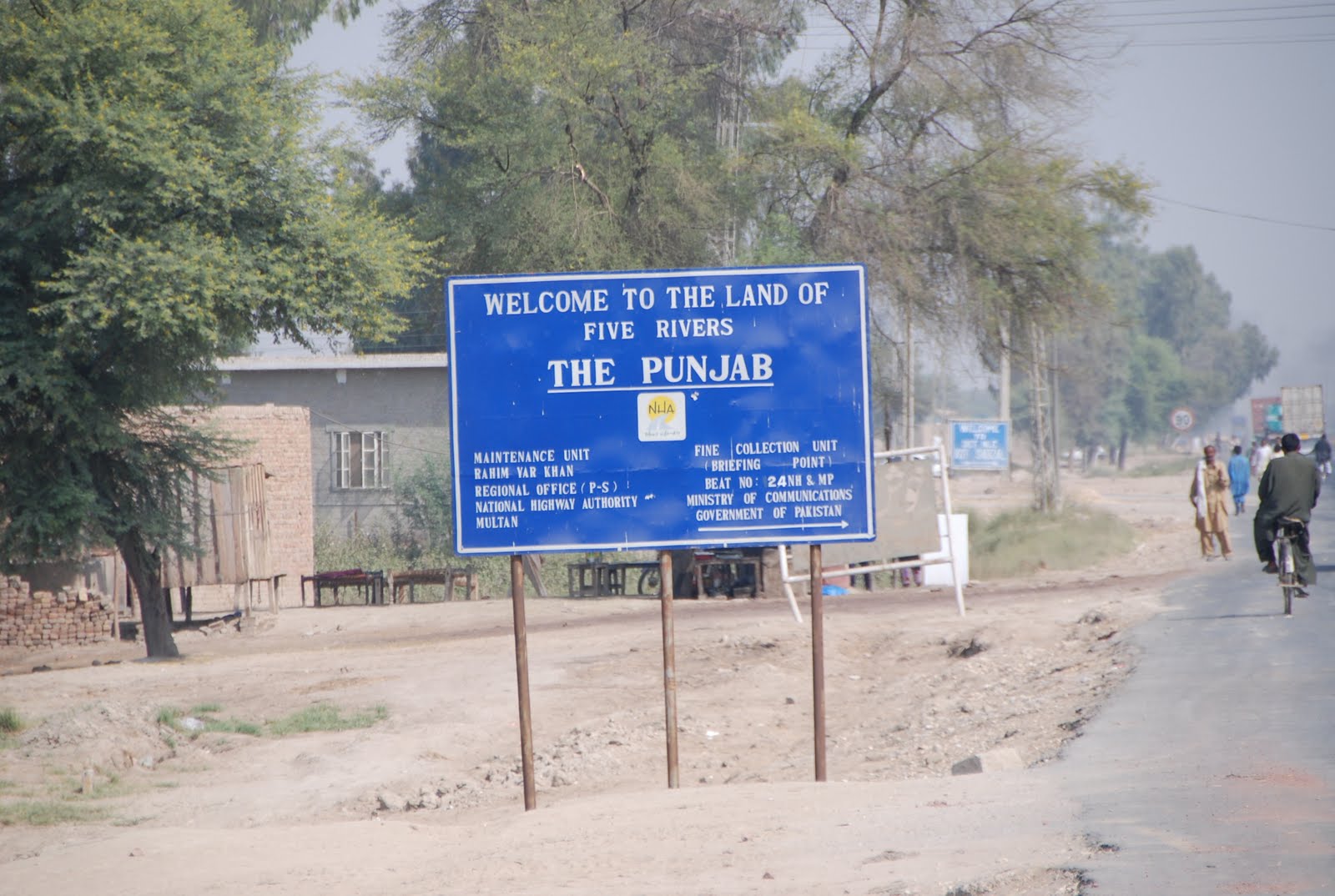 Jo and Mark Overland to the land of five rivers and beautiful